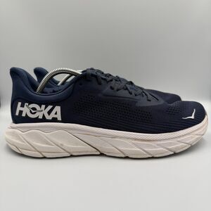 Hoka One One Arahi 7 Men's Size 12D Blue White Athletic Running Shoes Sneakers